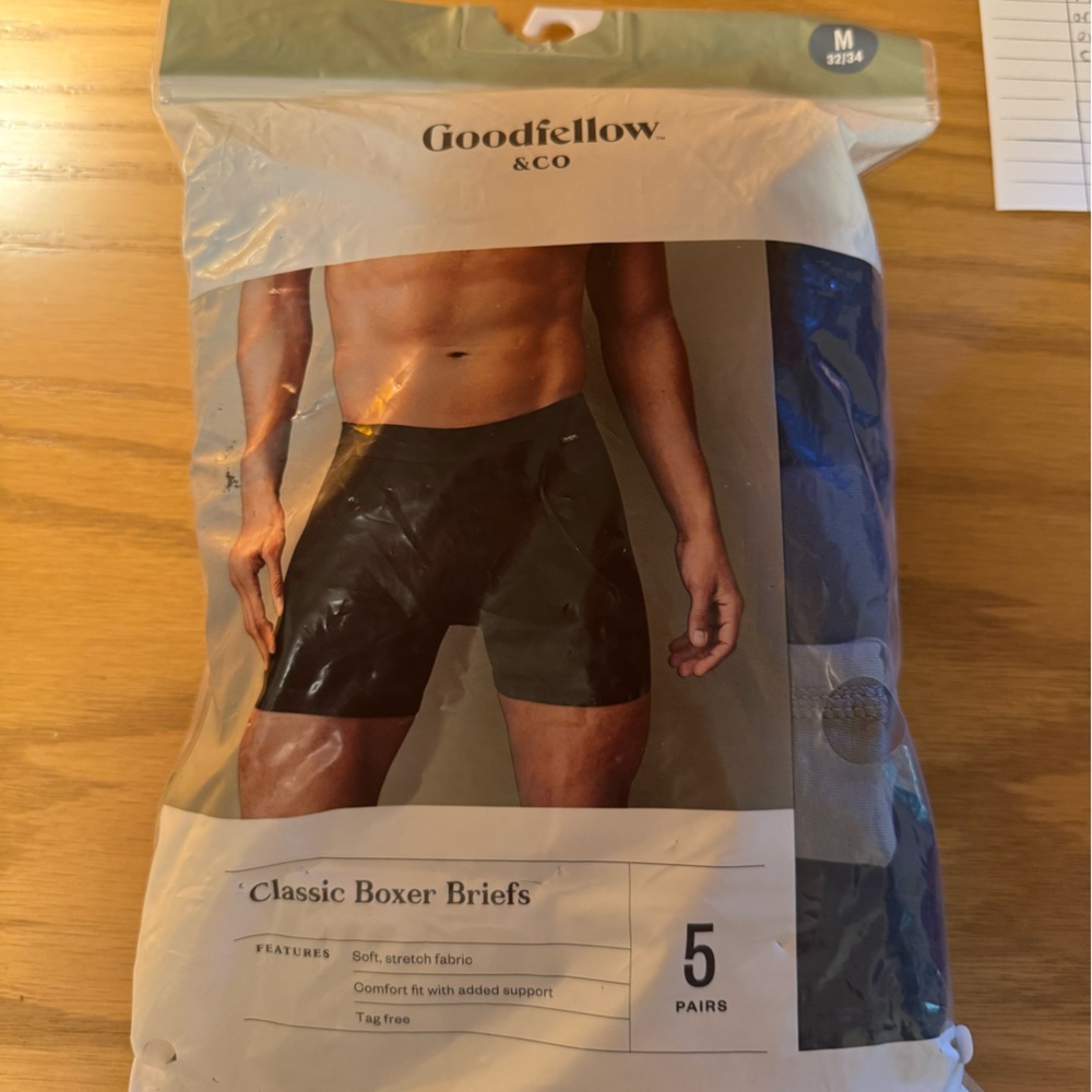 Goodfellow & Co Multi Color Classic Boxer Briefs - 5 Pack